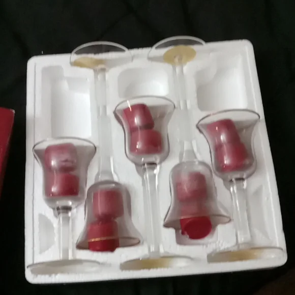 Votive holder and candle set - Picture 1 of 2